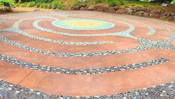 Hal Brown Park labyrinth