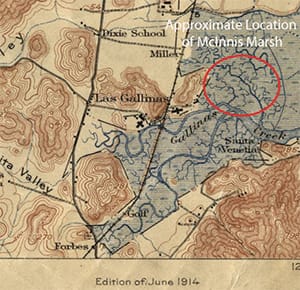 Historic Map of McInnis Marsh